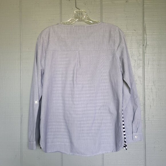 Design History Striped Long Sleeve Top. Size M - Picture 3 of 6